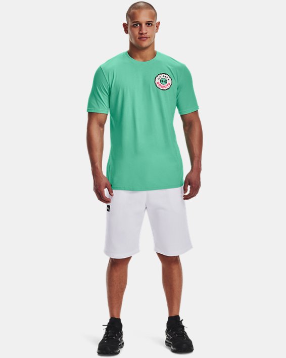 Men's UA Baseball On-Deck Donuts T-Shirt in Green image number 2
